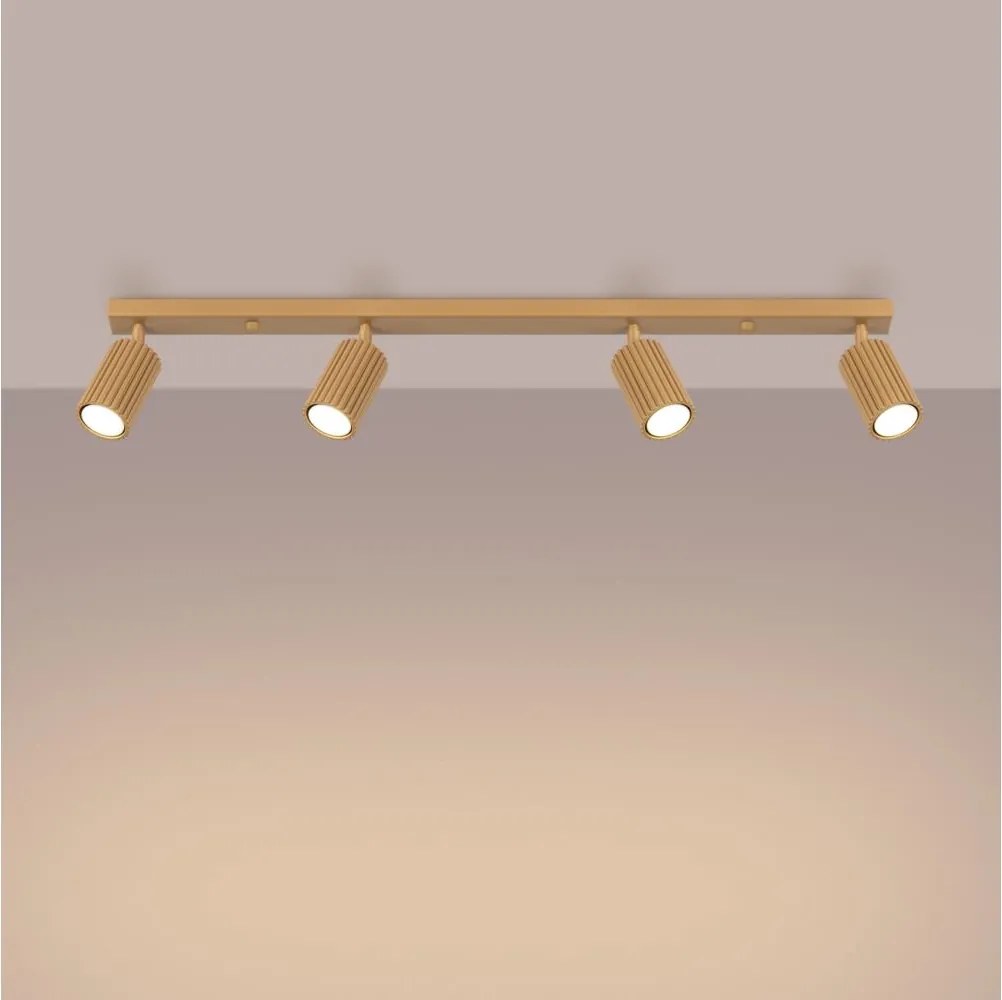 Brilagi - Faretto LED CRESTO 4x GU10/10W/230V dorato