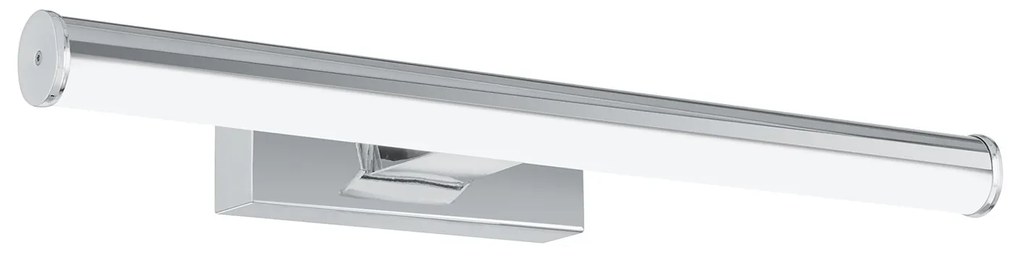 Applique Moderna Vadumi Policarbonato Cromo Luce Led Integrato 7,4W