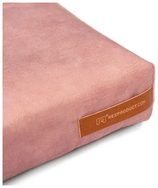 Materasso rosa per cani in ecopelle 90x110 cm SoftPET Eco XXL - Rexproduct