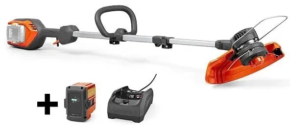 Decespugliatore Husqvarna a batteria 215iL con batteria BLi10 e carica