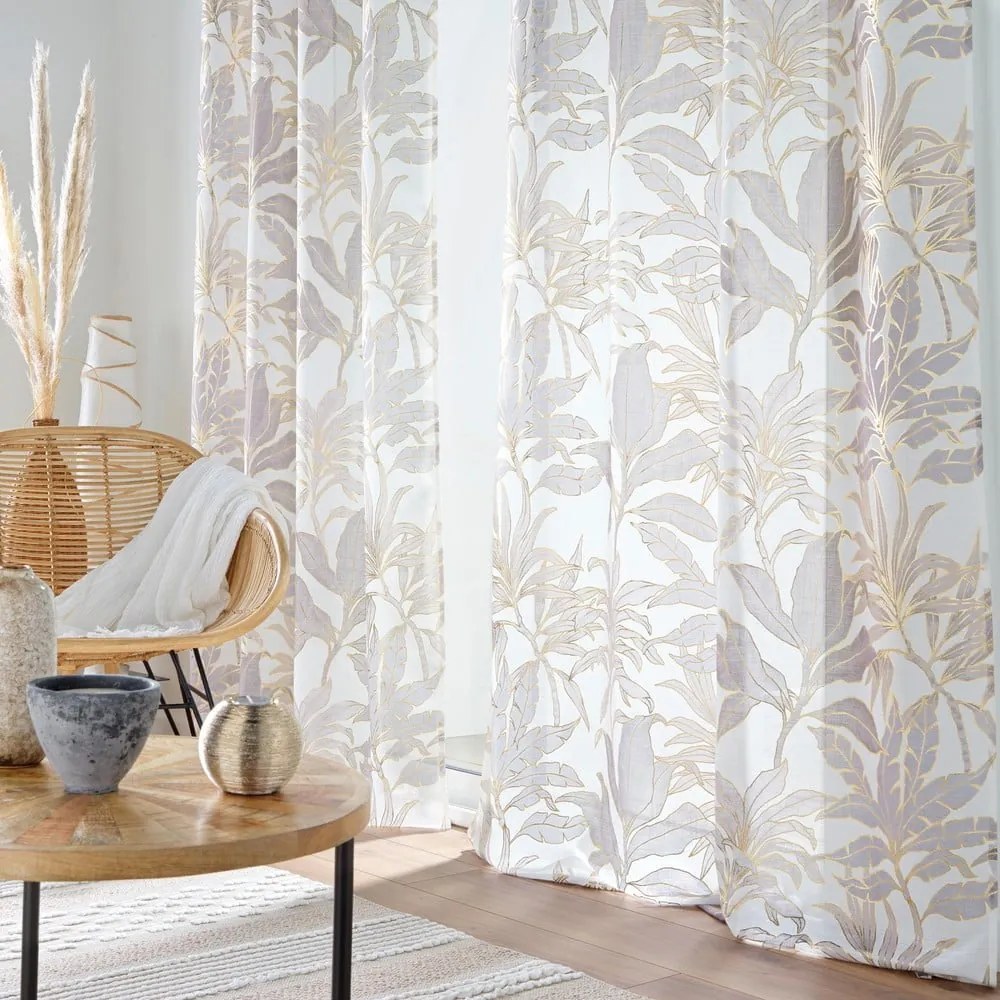 Tenda in beige e oro 135x240 cm Vayana - douceur d'intérieur