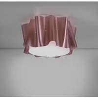 Plafoniera 3 Luci Pink Metal Cm. 60 x 32h