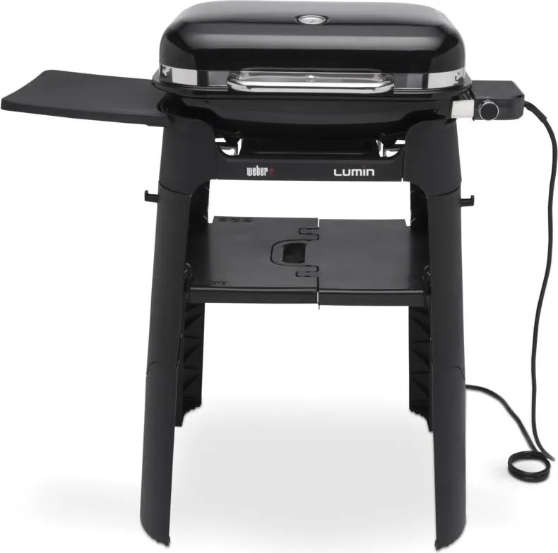 Barbecue elettrico Weber lumin e stand' con griglia 1562 cmq