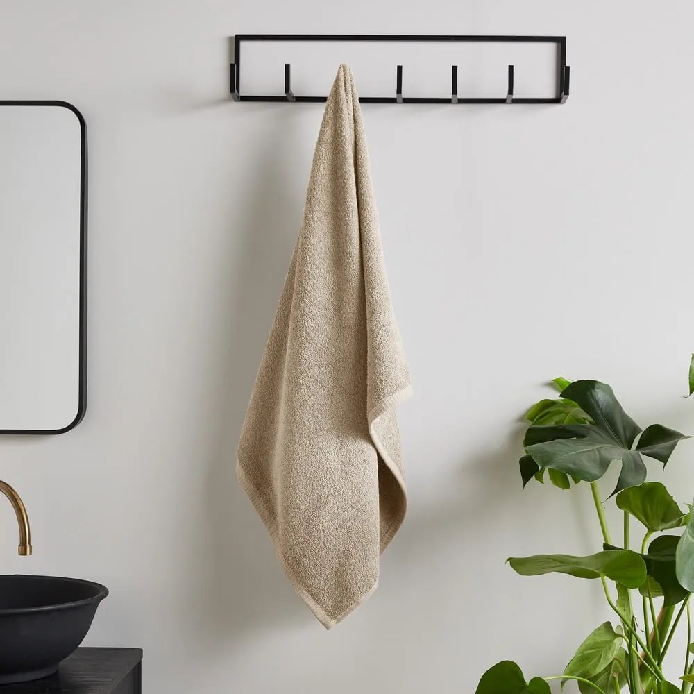 Set di asciugamani per viso e corpo con asciugatura rapida beige in cotone 8 pz Quick Dry – Catherine Lansfield