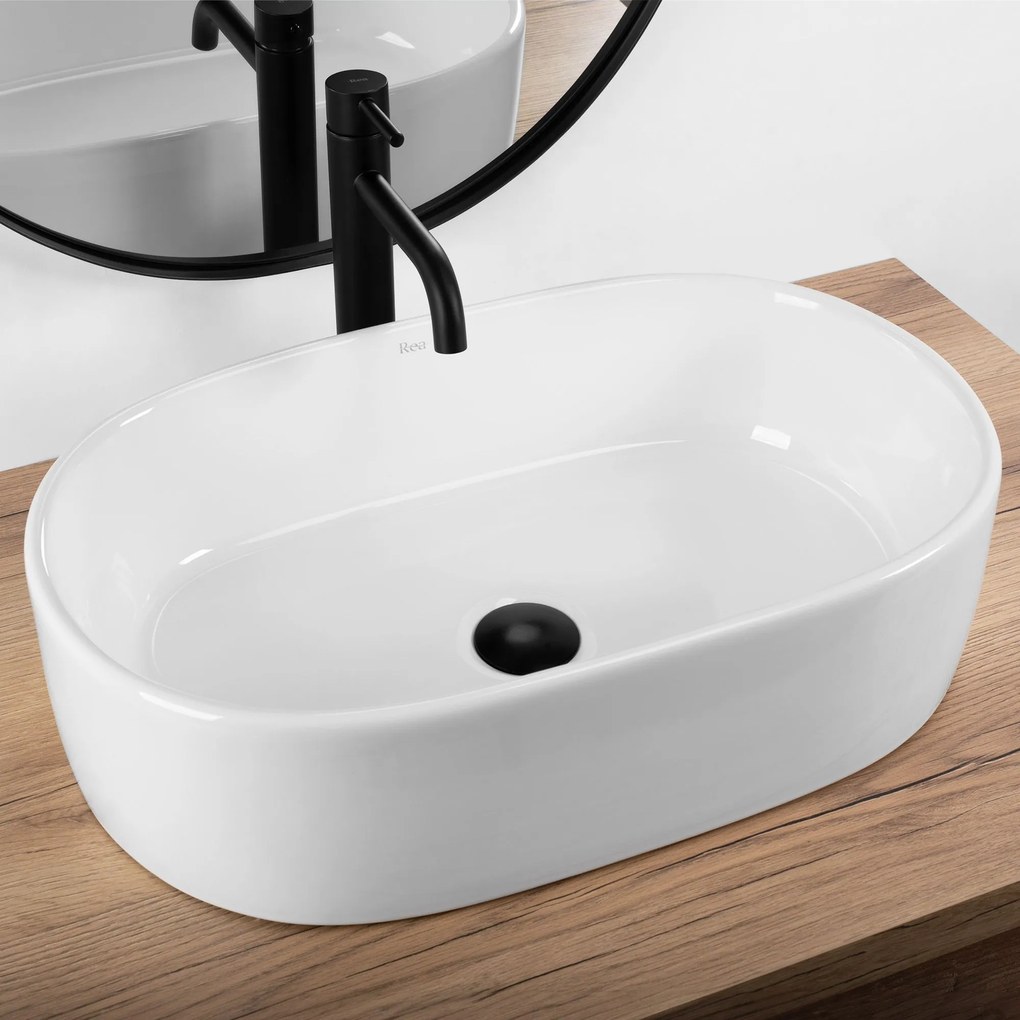 Lavabo da appoggio Rea Alma