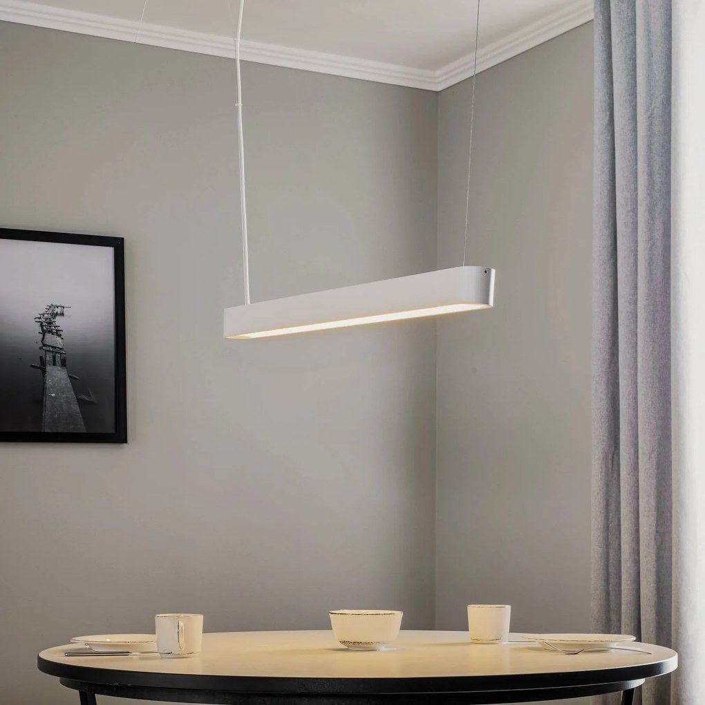 Nowodvorski Lighting Lampada a sospensione Soft bianco 95 cm