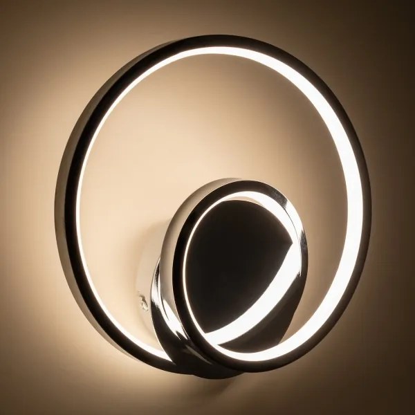 Applique a LED LUCERO LED/13W/230V cromo lucido