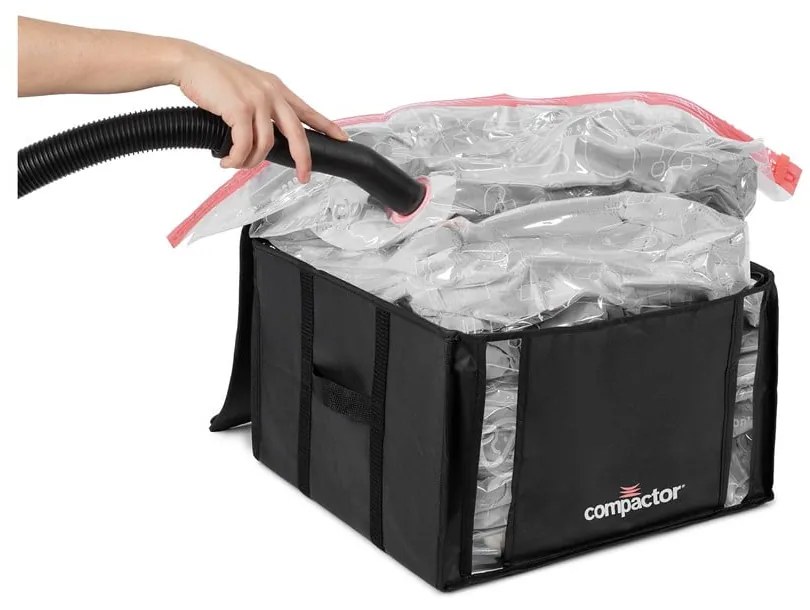 Scatola nera per abiti XXL 3D Medium, 125 l Black Edition - Compactor