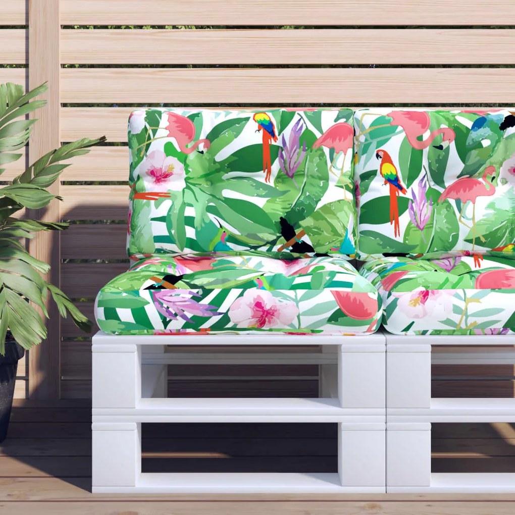 Cuscini Per Pallet 2 Pz Multicolori İn Tessuto /