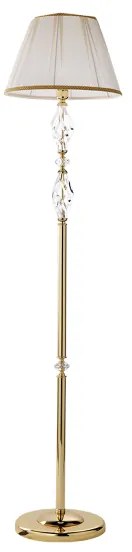 Piantana 1306 in vetro soffiato lavorato a mano H177 cm