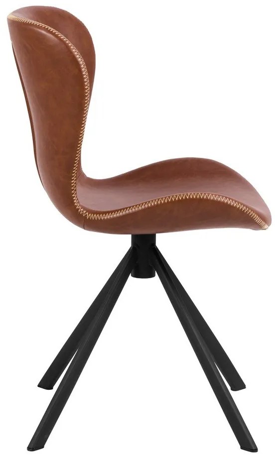 Sedia da pranzo marrone cognac Batilda - Actona