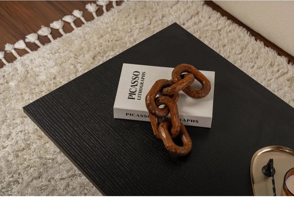 Tavolino da salotto nero opaco 60x119 cm Sabin – Kalune Design