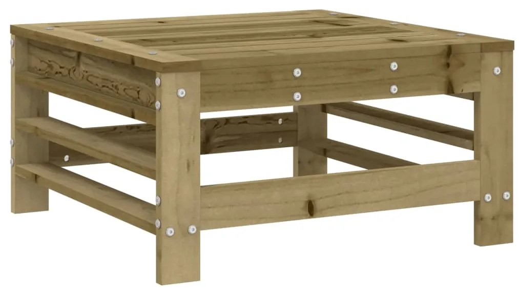 Set Salotto da Giardino 7 pz in Legno Impregnato di Pino