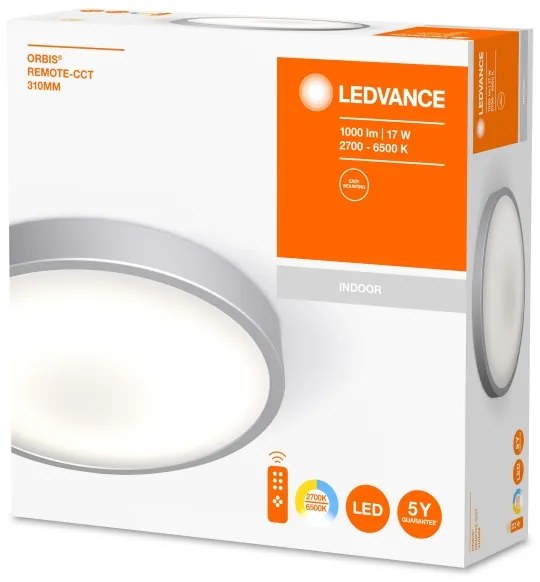 Ledvance - Plafoniera LED dimmerabile ORBIS LED/17W/230V 2700-6500 + TC