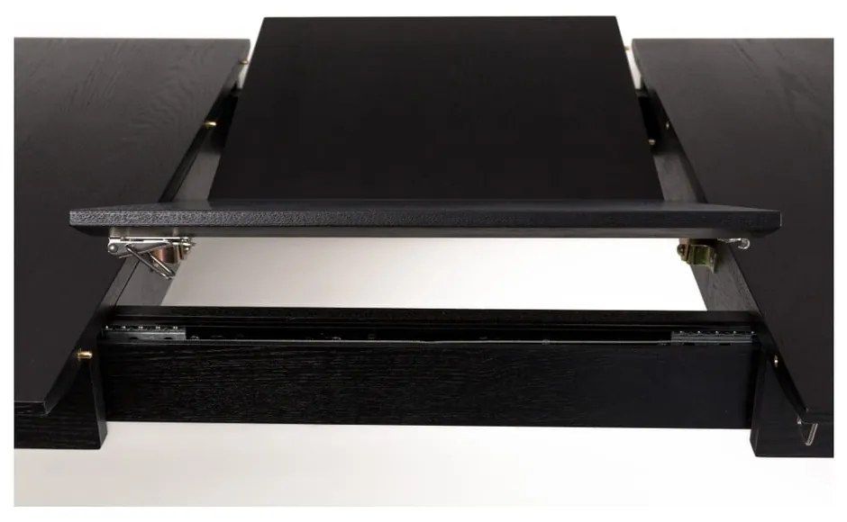 Tavolo da pranzo pieghevole nero , 120 x 80 cm Glimps - Zuiver