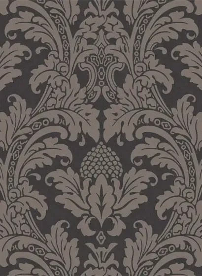 Cole & Son Carta da parati Blake - black/ graphite