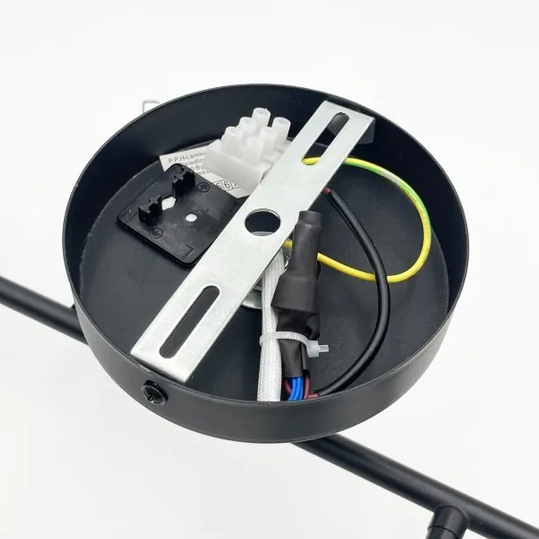 Brilagi - Plafoniera MALONY 4xE14/20W/230V nera