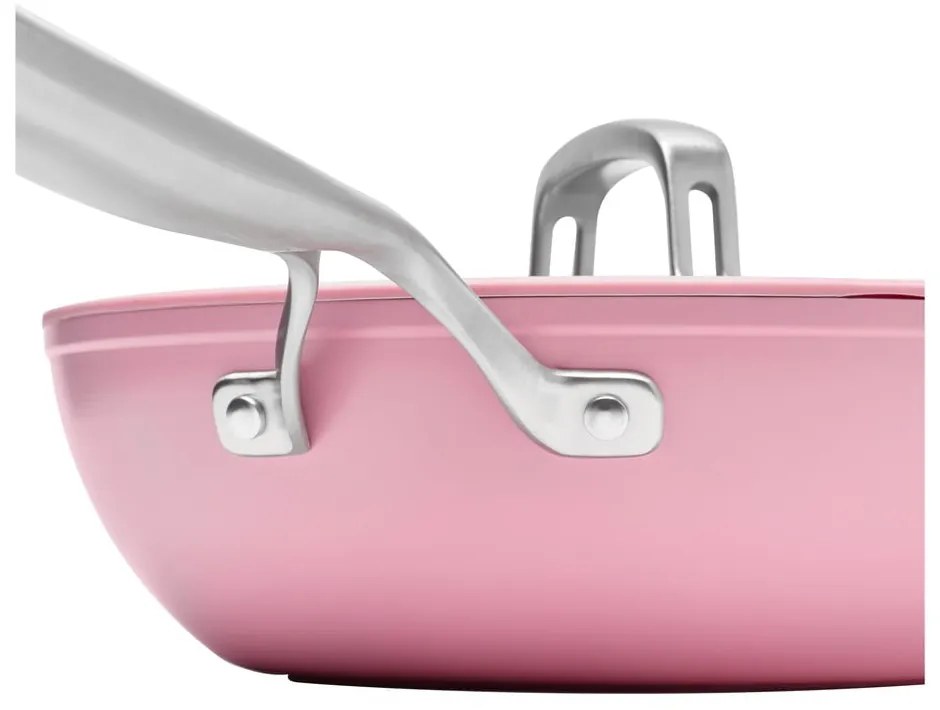 Padella wok con coperchio/con superficie in ceramica ø 28 cm Meda 3.0 – FABINI