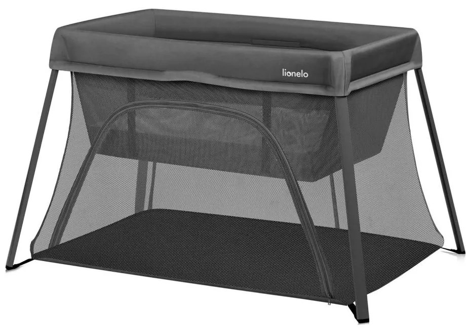 Lionelo - Lettino da viaggio 3 in 1 ALICE Grigio