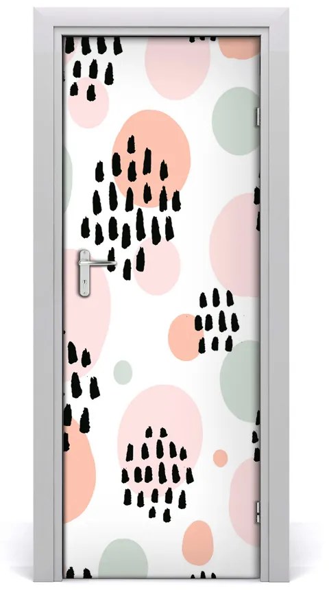 Sticker porta Background astratto 85x205 cm