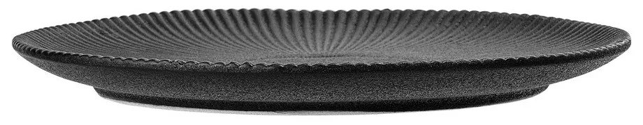 Piatto in gres nero, ø 23 cm Neri - Bloomingville
