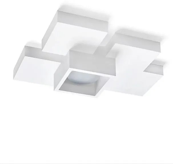 SIDE Soffitto 1 Luce Cubo Sforzin Lampade in gesso