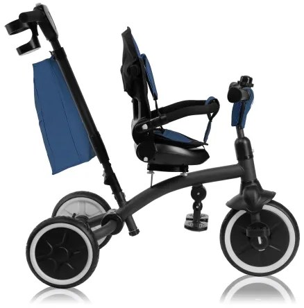 Lionelo - Triciclo per bambini TRIS PLUS Blue Denim