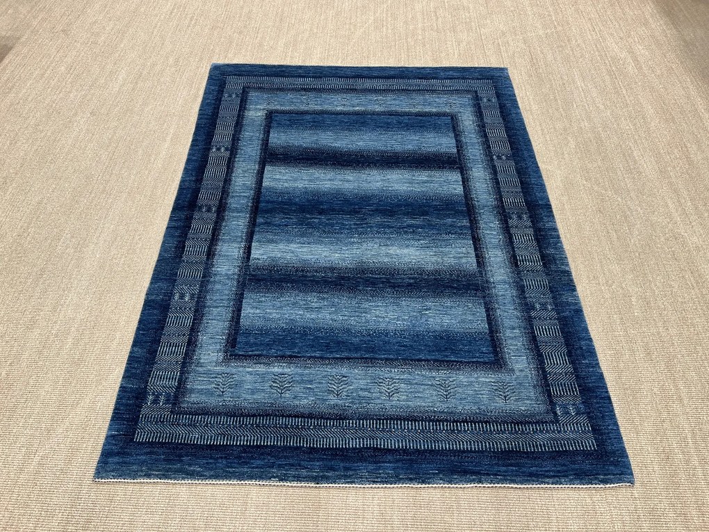 Loribaft Tappeto 230x170 Blu (Iran) Annodato A Mano