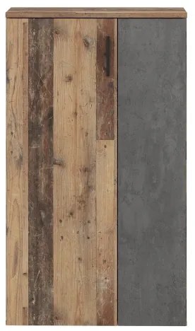 Scarpiera ETON marrone/antracite