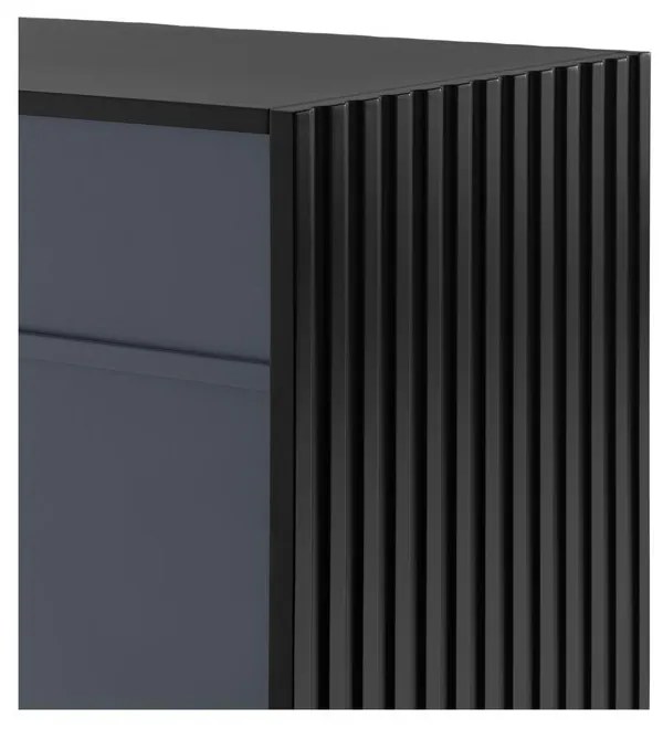 Cassettiera nera , larghezza 92 cm Doric - Teulat