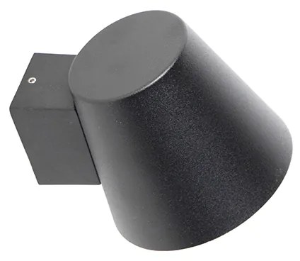 Lampada da parete esterna moderna nera IP44 - Skittle