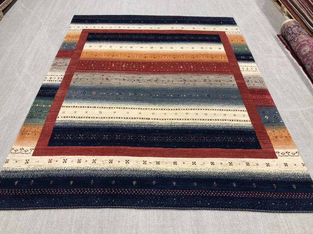 Gashguli Tappeto 380x300 (Iran) Annodato A Mano