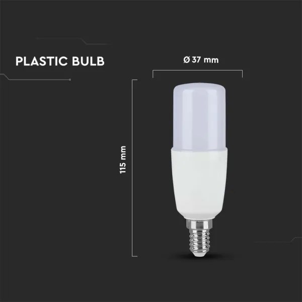 Lampadina LED T37 E14/9W/230V 2700K