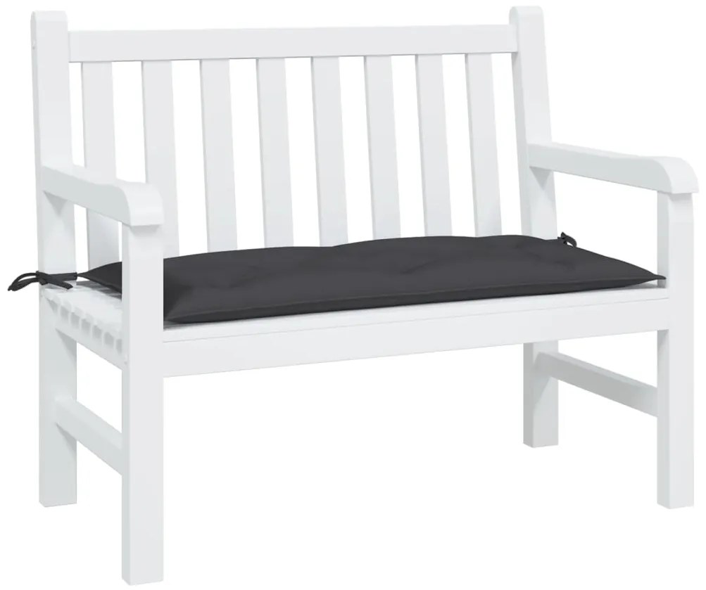 Cuscino Per Panca Nero 100x50x7 Cm İn Tessuto Oxford /