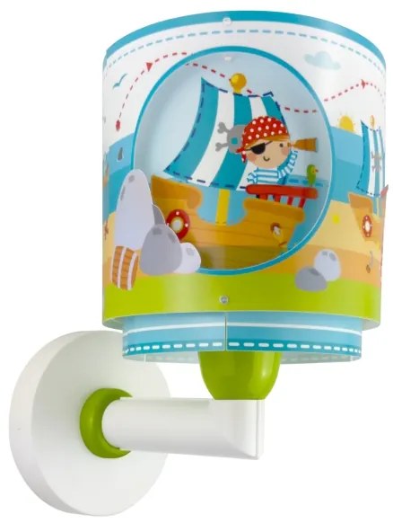Dalber 60659 - Applique per cameretta PIRATE ISLAND 1xE27/15W/230V
