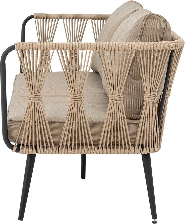 Divano da giardino beige Pavone - Bloomingville