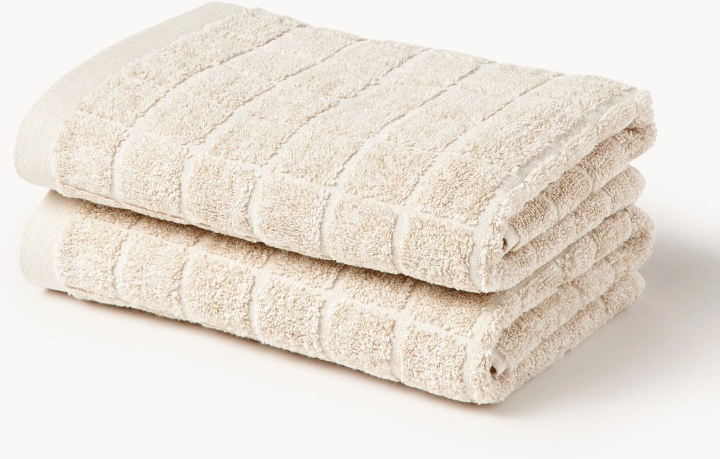 Asciugamano in cotone-lino Edita, varie misure