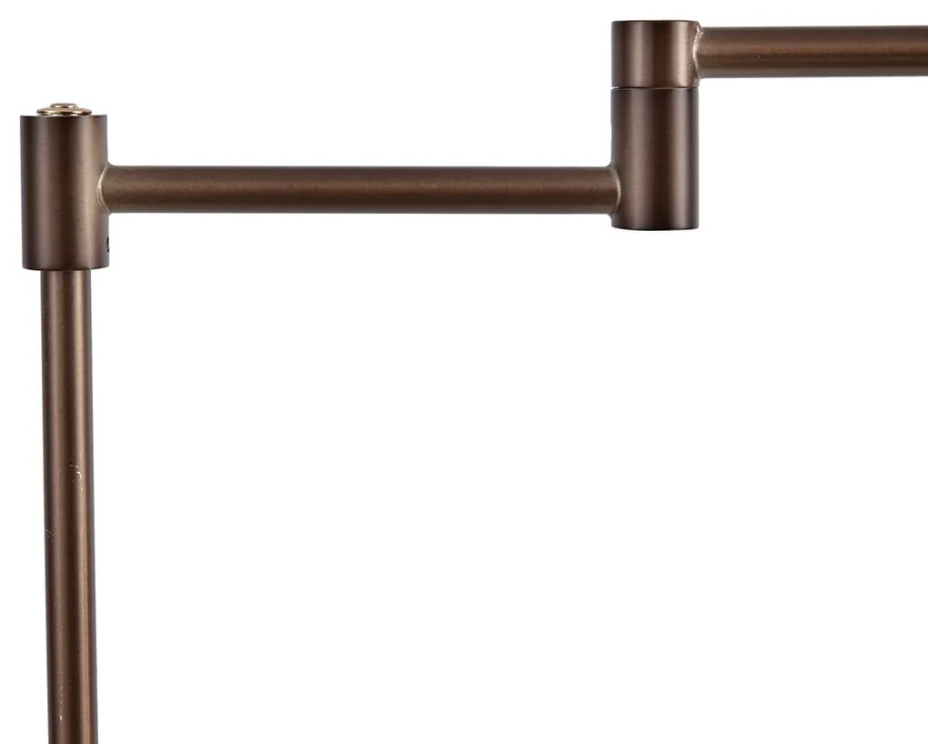 Lampada da terra di design bronzo scuro incl. LED con dimmer touch - Notia