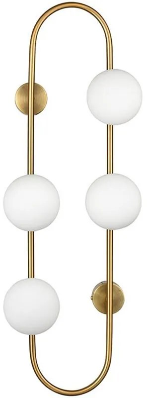 Lampada da parete APP1144-4W oro