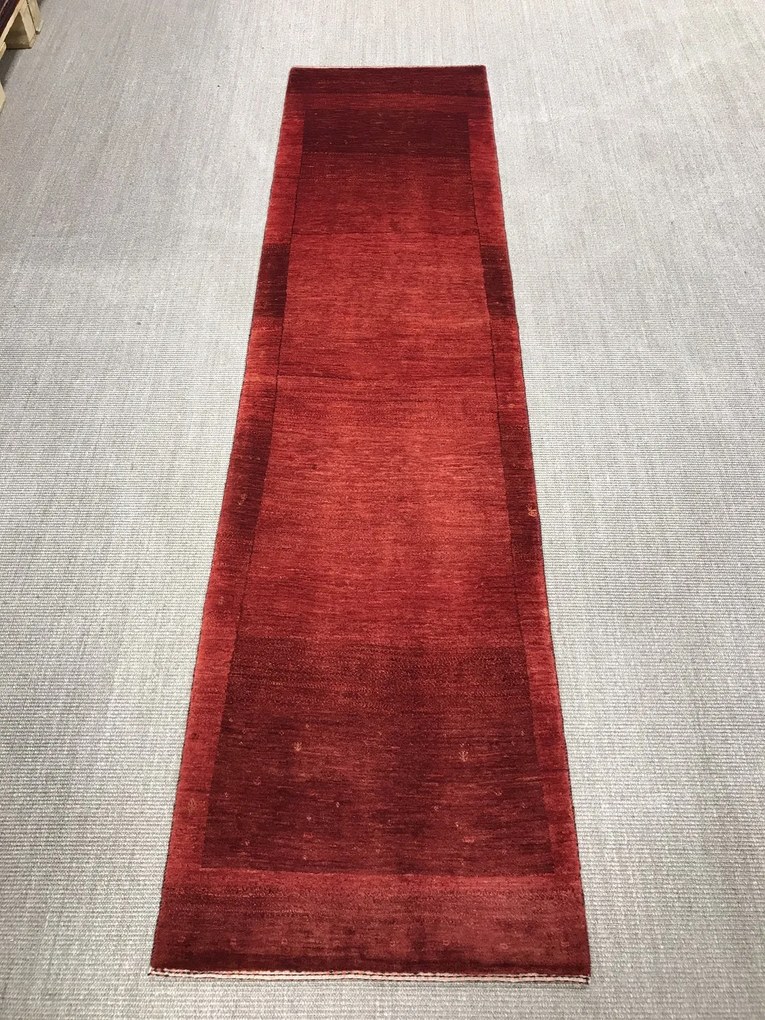 Loribaft Tappeto persiano 70 x 290 Rosso (Iran) Annodato A Mano