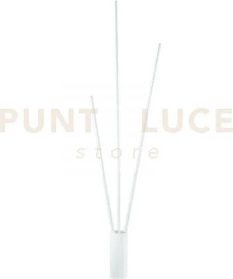 Piantana led wands bianca 30w 3456lm cct 3000k 4000k 6500k 10x164cm