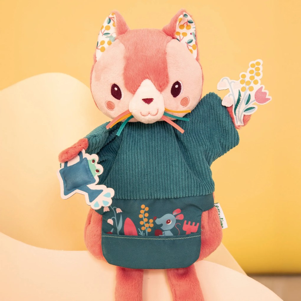 Lilliputiens - Marionetta a mano - Jeanne il gatto