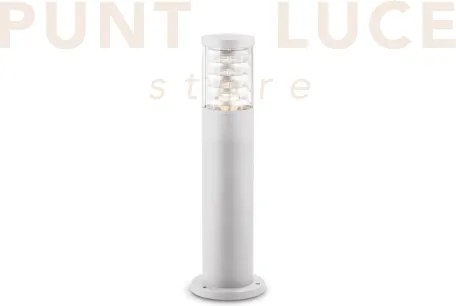 Tronco paletto 1 luce attacco e27 h.40,5cm ip65 bianco