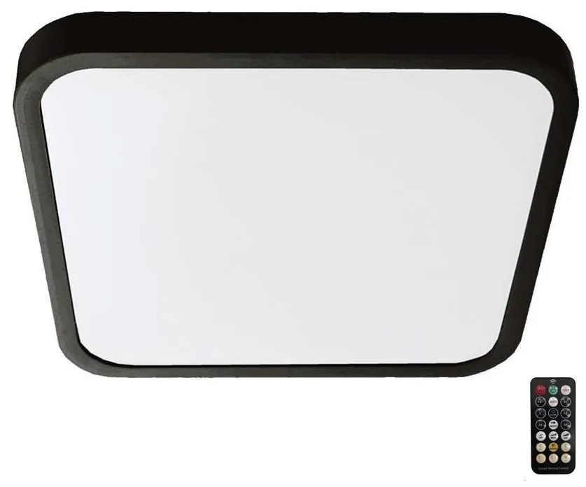 Plafoniera LED da bagno con sensore LED/18W/230V 4000K IP44 nero