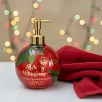 Dispenser sapone liquido natalizio ambra e argan