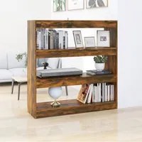 Libreria/Divisorio Rovere Fumo 100x30x103 cmcod mxl 79193