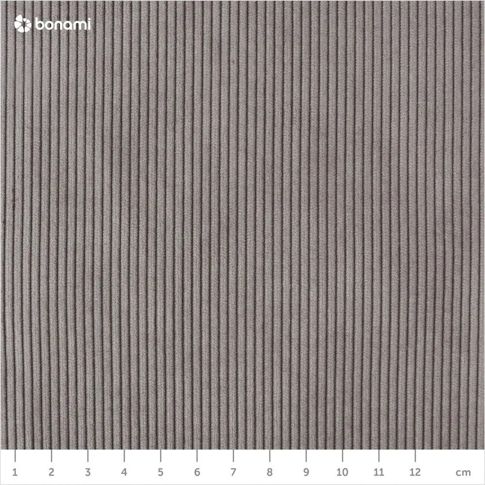 Sedie da pranzo in set grigie in imbottito a dondolo 2 pz Ridge Kink Rib – Zuiver