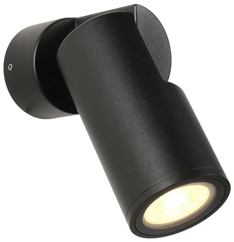 Zuma Line SJ14401 - Applique da esterno NOCTURNE 1xGU10/35W/230V IP65 nero