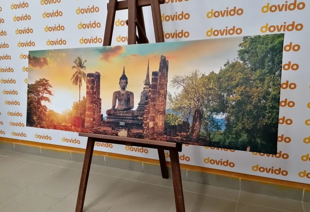 Quadro su tela – Statua di Buddha nel parco Sukhothai