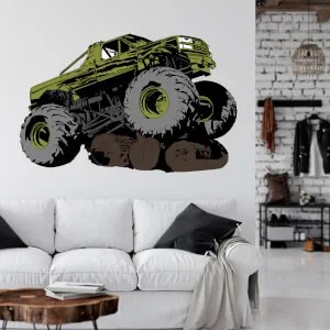 Adesivo da parete - Monster Auto! | Inspio